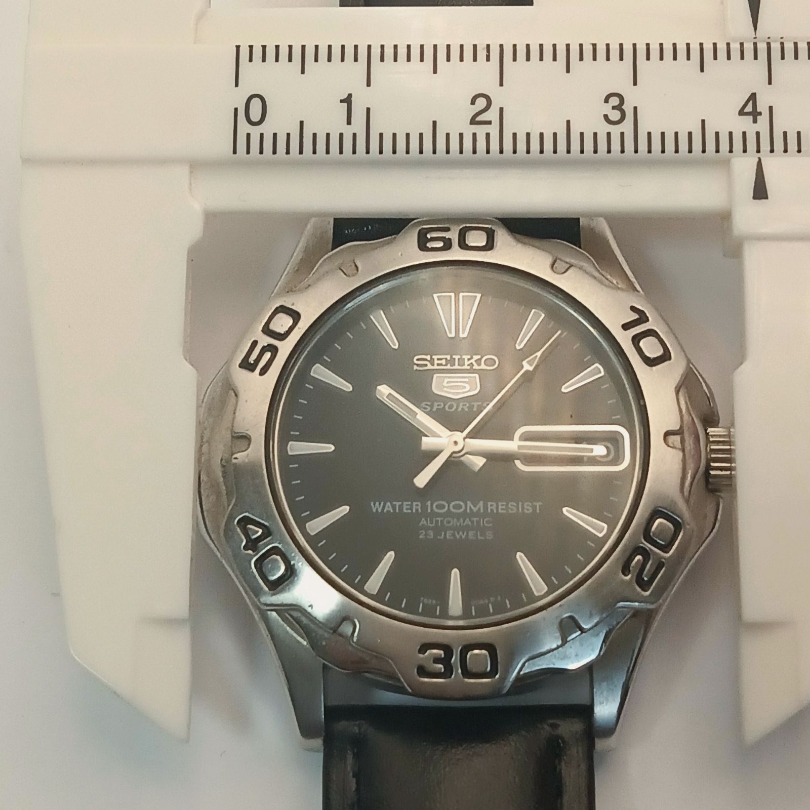 稼働 良品】0204-2 SEIKO SPORTS セイコー 5スポーツ 7S36-00A0 メンズ