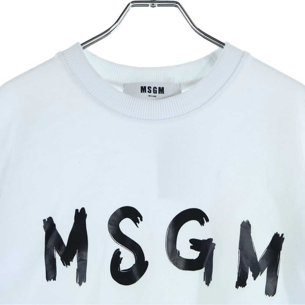 MSGM (エムエスジーエム) Sweatshirt ロゴプリント クルーネック