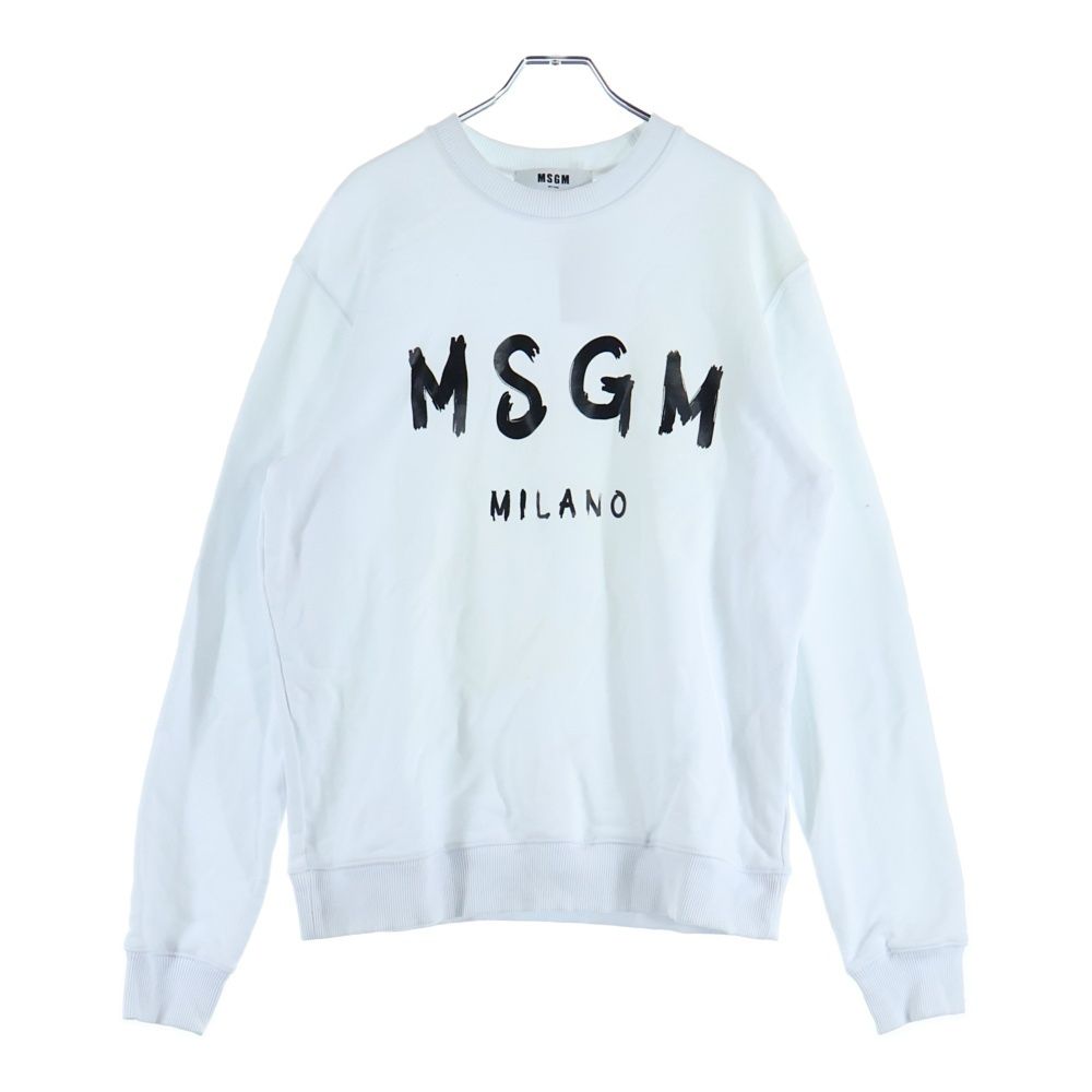 MSGM (エムエスジーエム) Sweatshirt ロゴプリント クルーネック