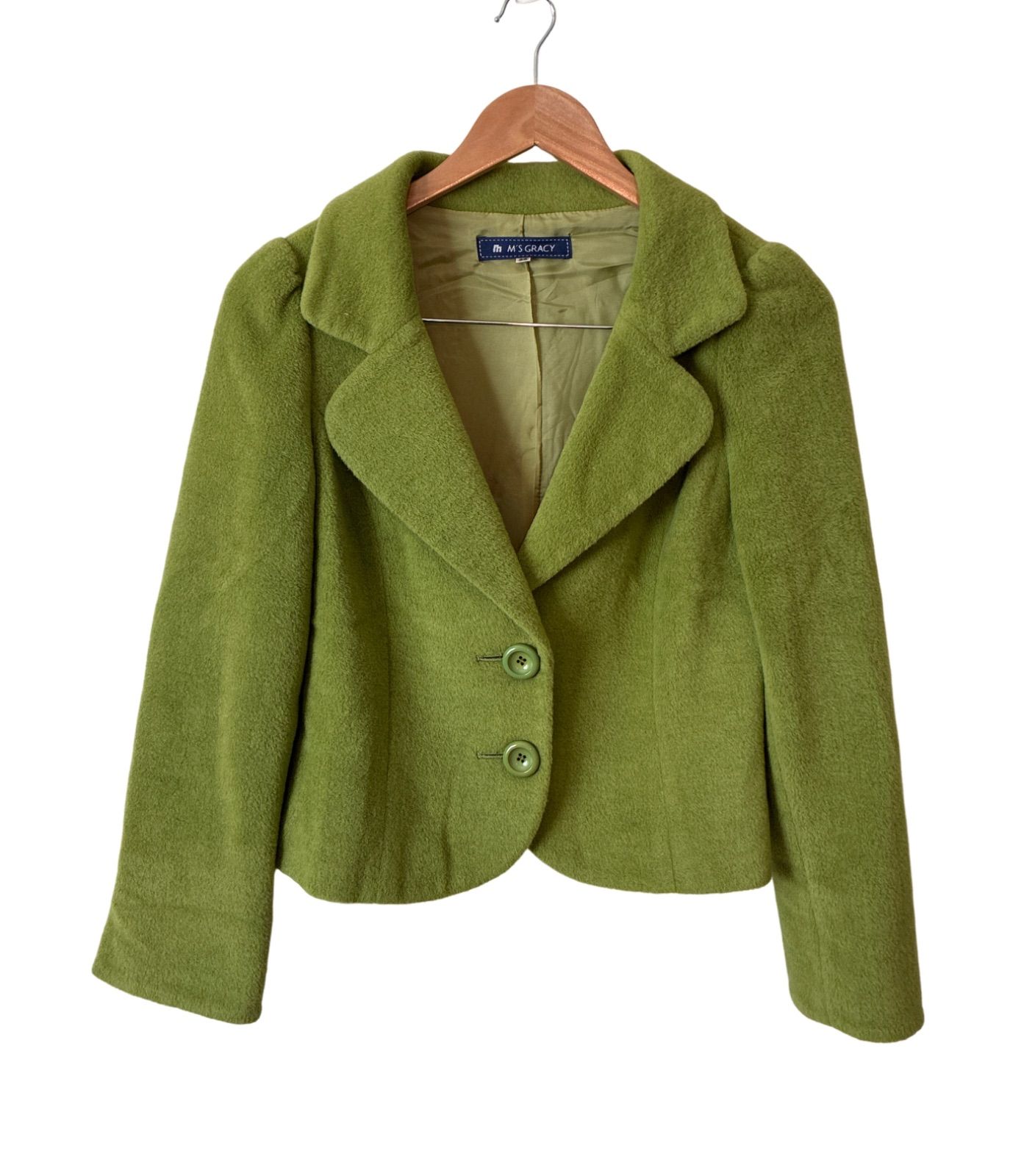 M's GRACY エムズグレイシー ジャケット レディース グリーン 緑