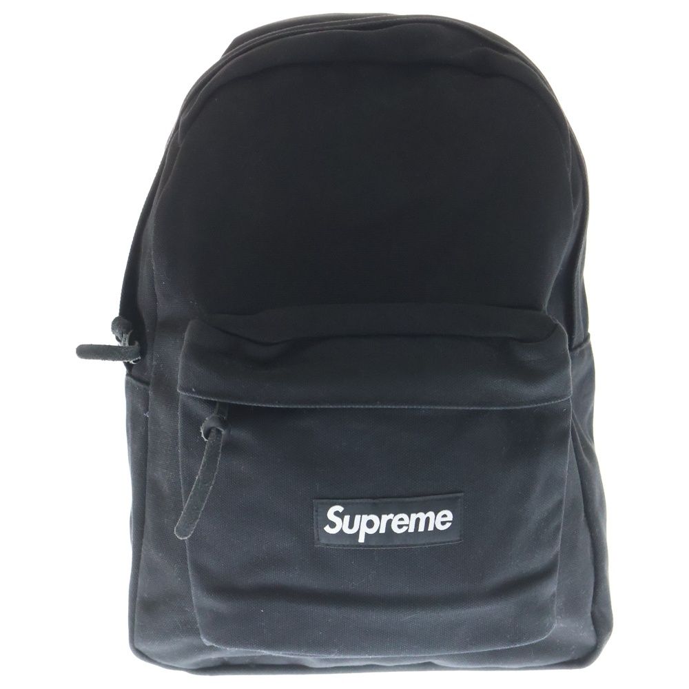 SUPREME (シュプリーム) Canvas Backpack ボックスロゴ キャンバス