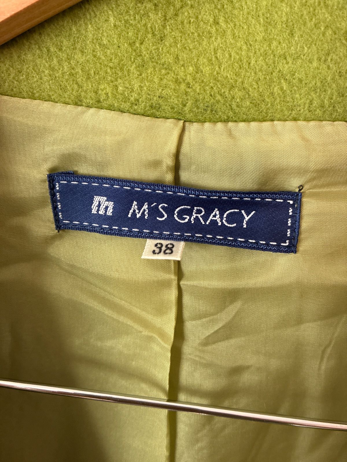 M's GRACY エムズグレイシー ジャケット レディース グリーン 緑