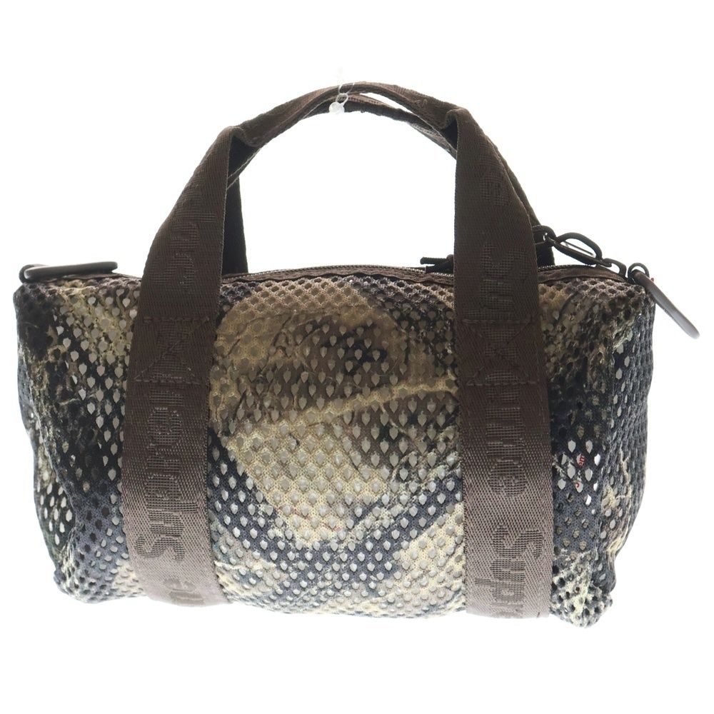 SUPREME (シュプリーム) Mesh Mini Duffle Bag カモ柄 メッシュ ミニ