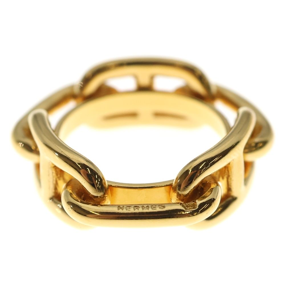 HERMES (エルメス) シェーヌダンクル スカーフリング ゴールド GP