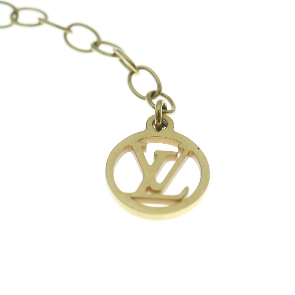 LOUIS VUITTON (ルイヴィトン) エッセンシャルV ネックレス ゴールド