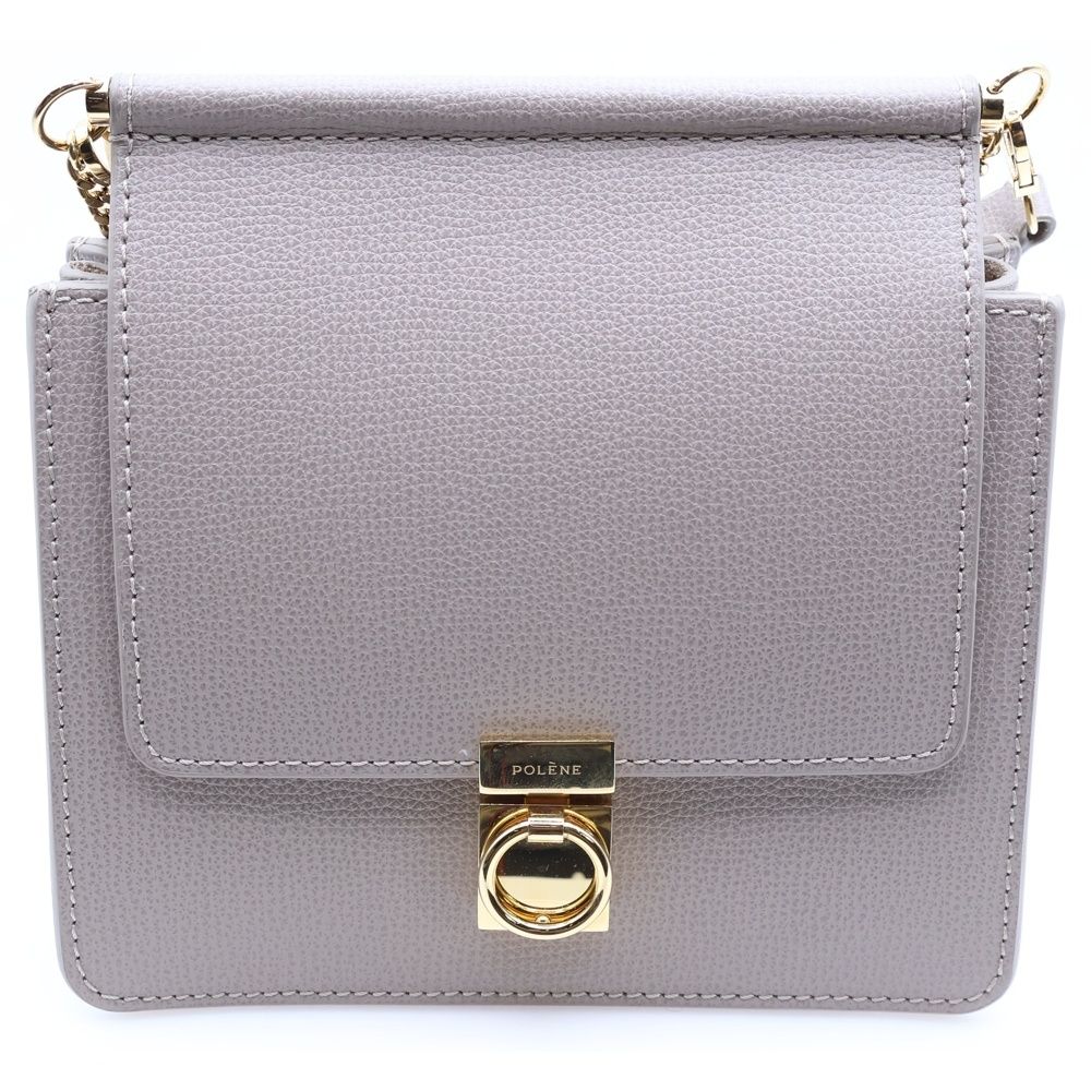 Polene (ポレーヌ) ヌメロセプト ミニ 2WAY ハンドバッグ ショルダー