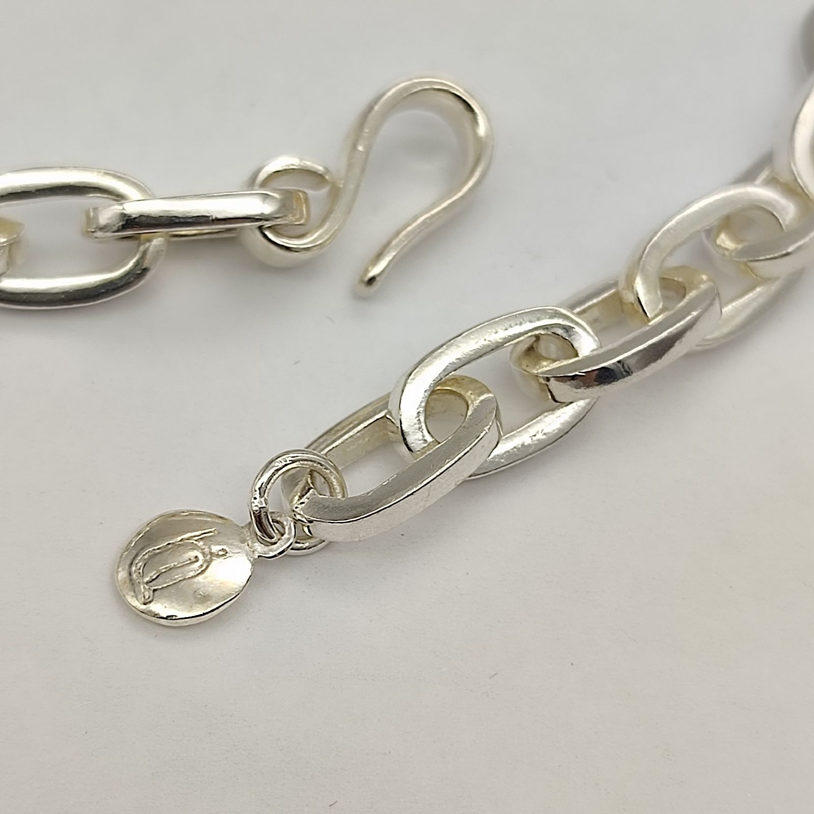 超美品】blanciris ブランイリス ビーチェーンネックレス 45㎝ SILVER