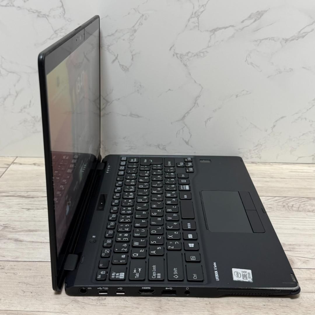 第10世代 core i5 富士通 薄型ノートPC バッテリー良好 Office付き