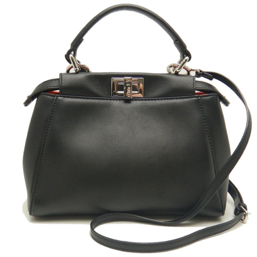 FENDI フェンディ ミニピーカブー モンスター 8BN244 ハンドバッグ