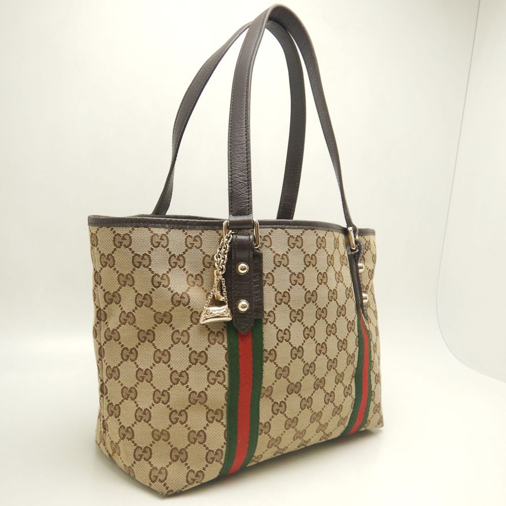 GUCCI グッチ シェリーライン 137396 トートバッグ GGキャンバスx