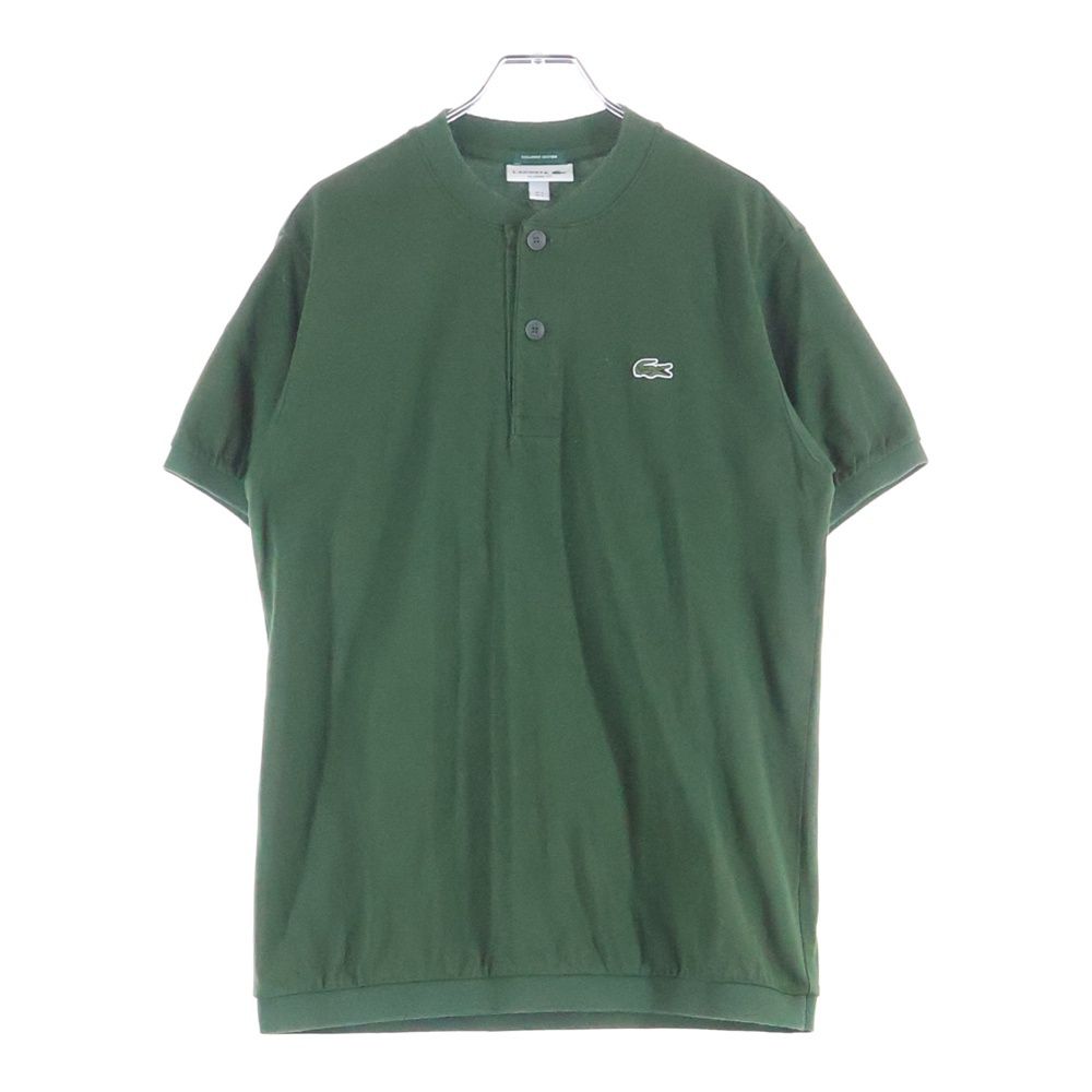 LACOSTE (ラコステ) ロゴ刺繍 ポロシャツ グリーン - メルカリ