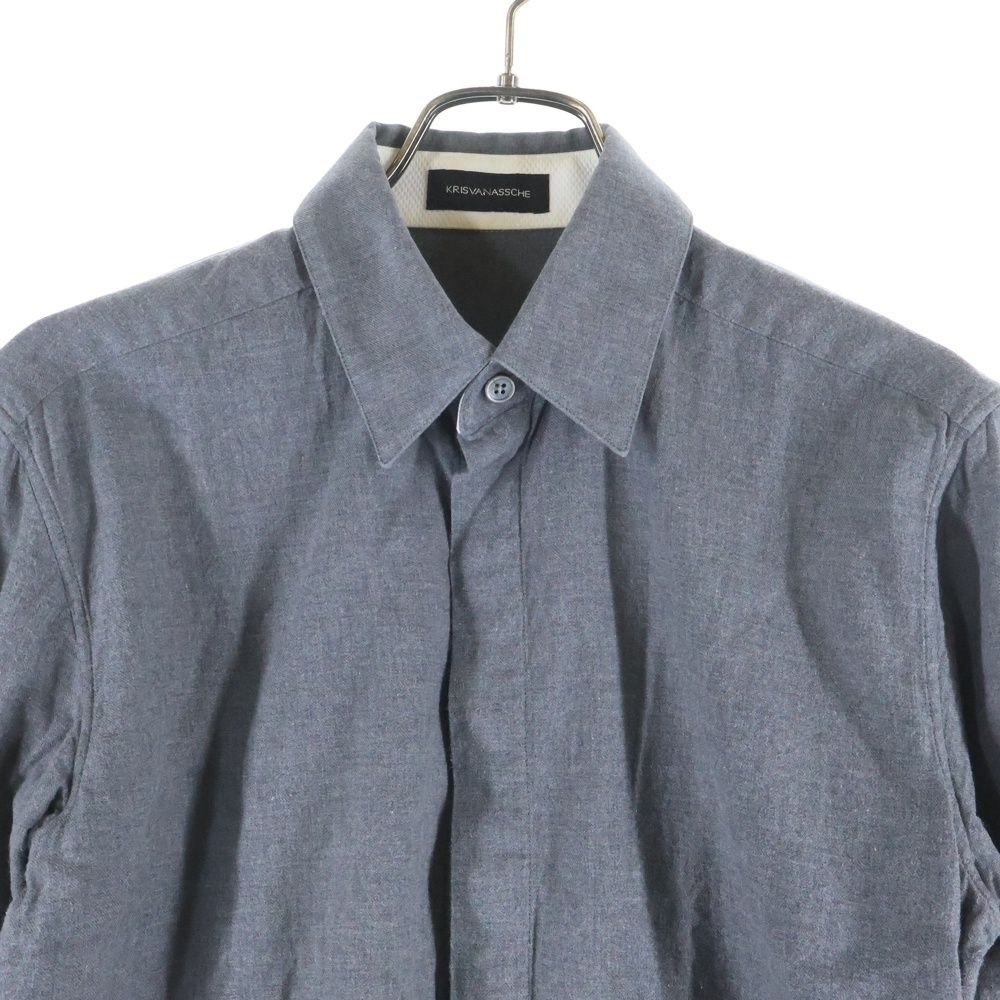 KRIS VAN ASSCHE (クリス ヴァン アッシュ) フロントボタン長袖シャツ