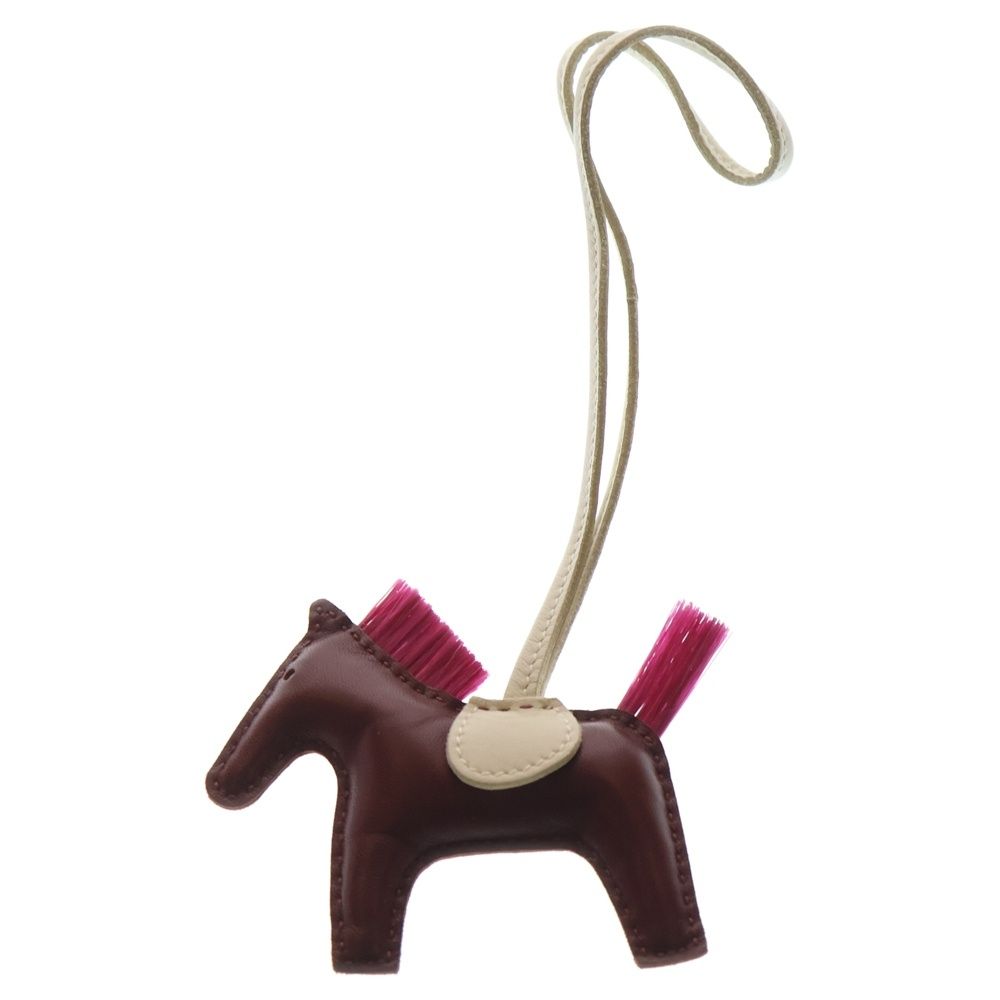 HERMES (エルメス) ロデオPM ルージュアッシュ×クレ×マグノリア バッグ