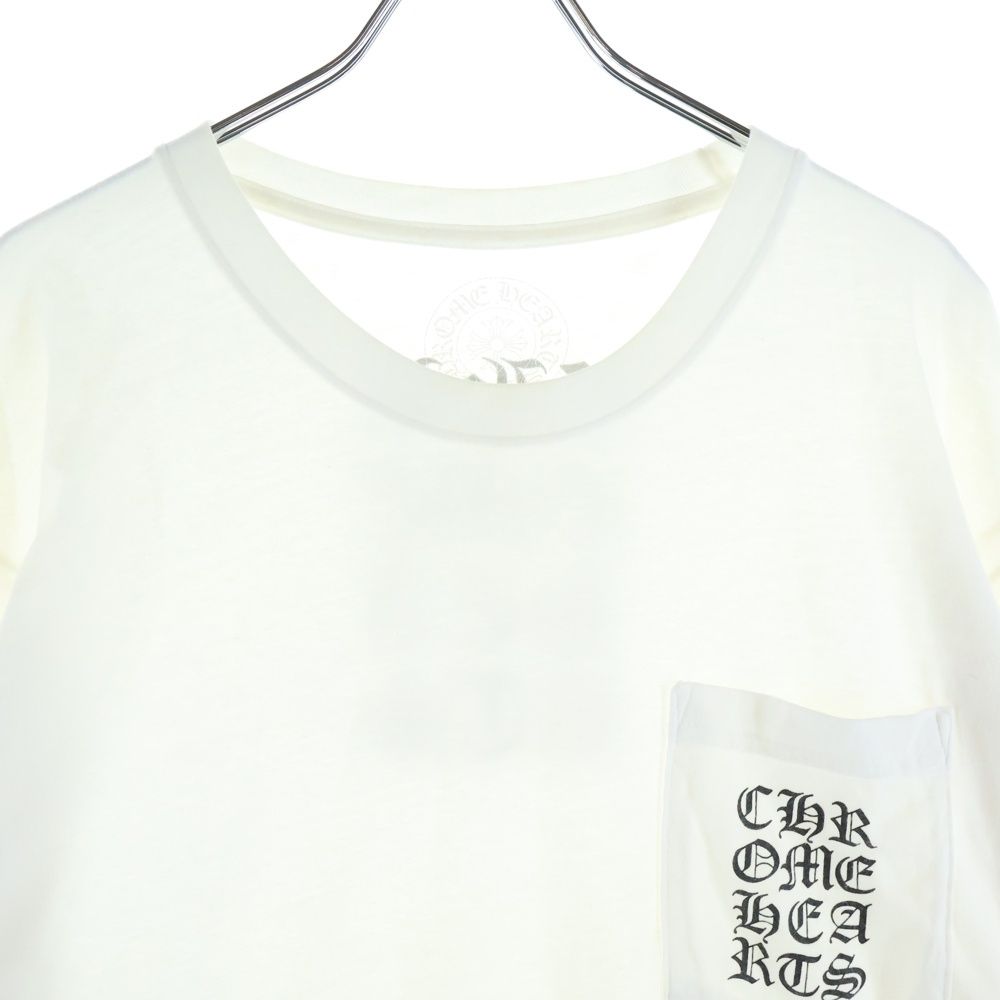 CHROME HEARTS (クロムハーツ) CH T-SHRT スクリプト袖ロゴプリント