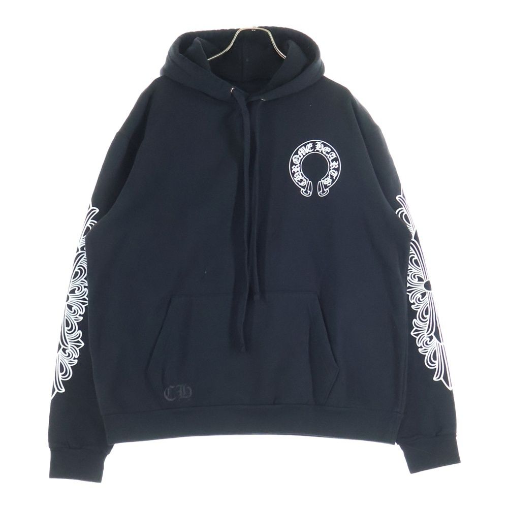 CHROME HEARTS (クロムハーツ) HORSESHOE PULLOVER HOODIE ホース