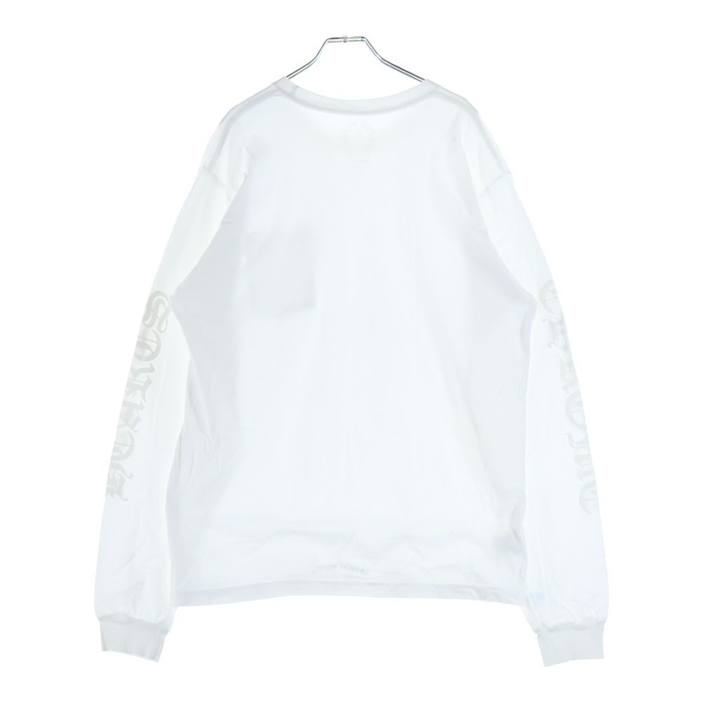 CHROME HEARTS (クロムハーツ) CH LS NECK LOGO TEE ネックロゴ