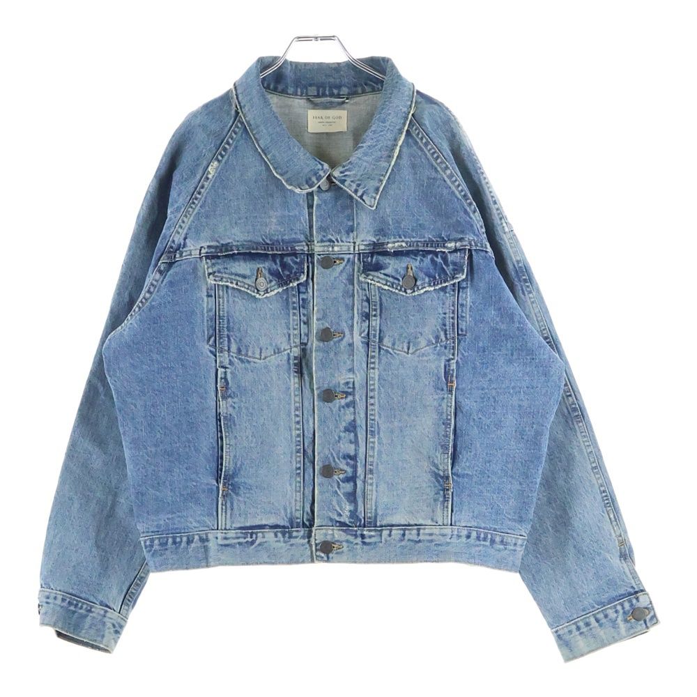 ジャケット・アウター fear of god fourth collection FEAR OF GOD (フィアオブゴッド) 4th Collection DENIM TRUCKER JACKET