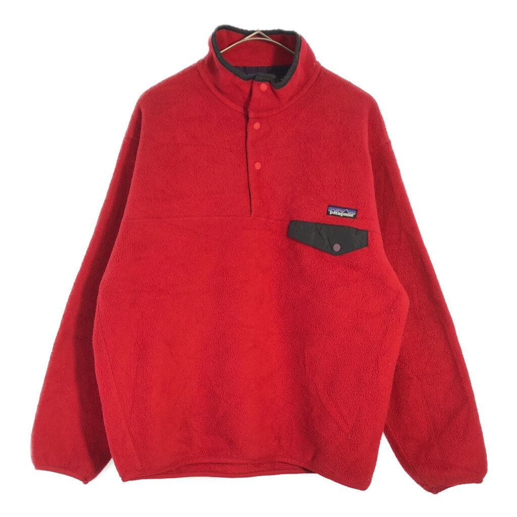 90年代 USA製 patagonia パタゴニア スナップT フリースジャケット