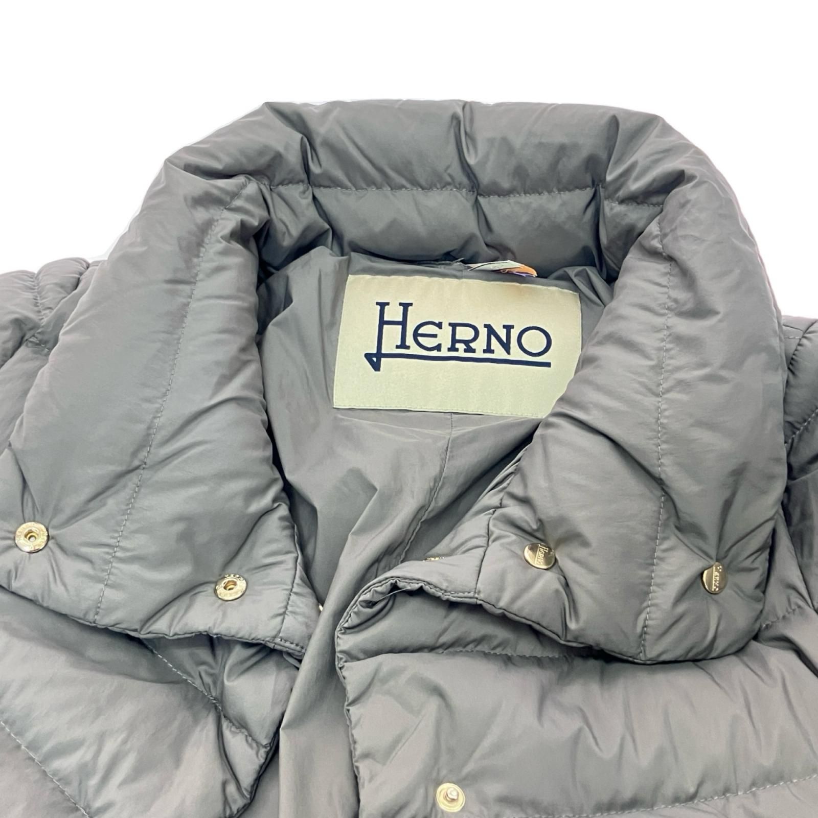 HERNO ヘルノ ダウンジャケット Lサイズ PI0489D-19288-2700 グレー 