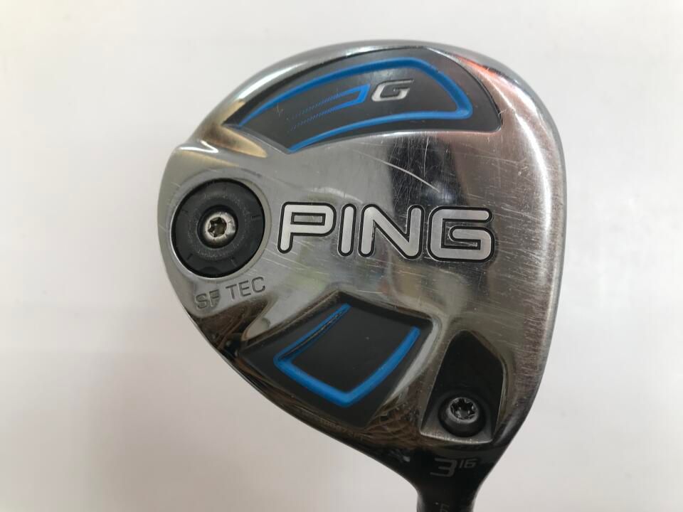 ピン G SF TEC 16度 ALTA J50 Rフレックス フェアウェイウッド 中古