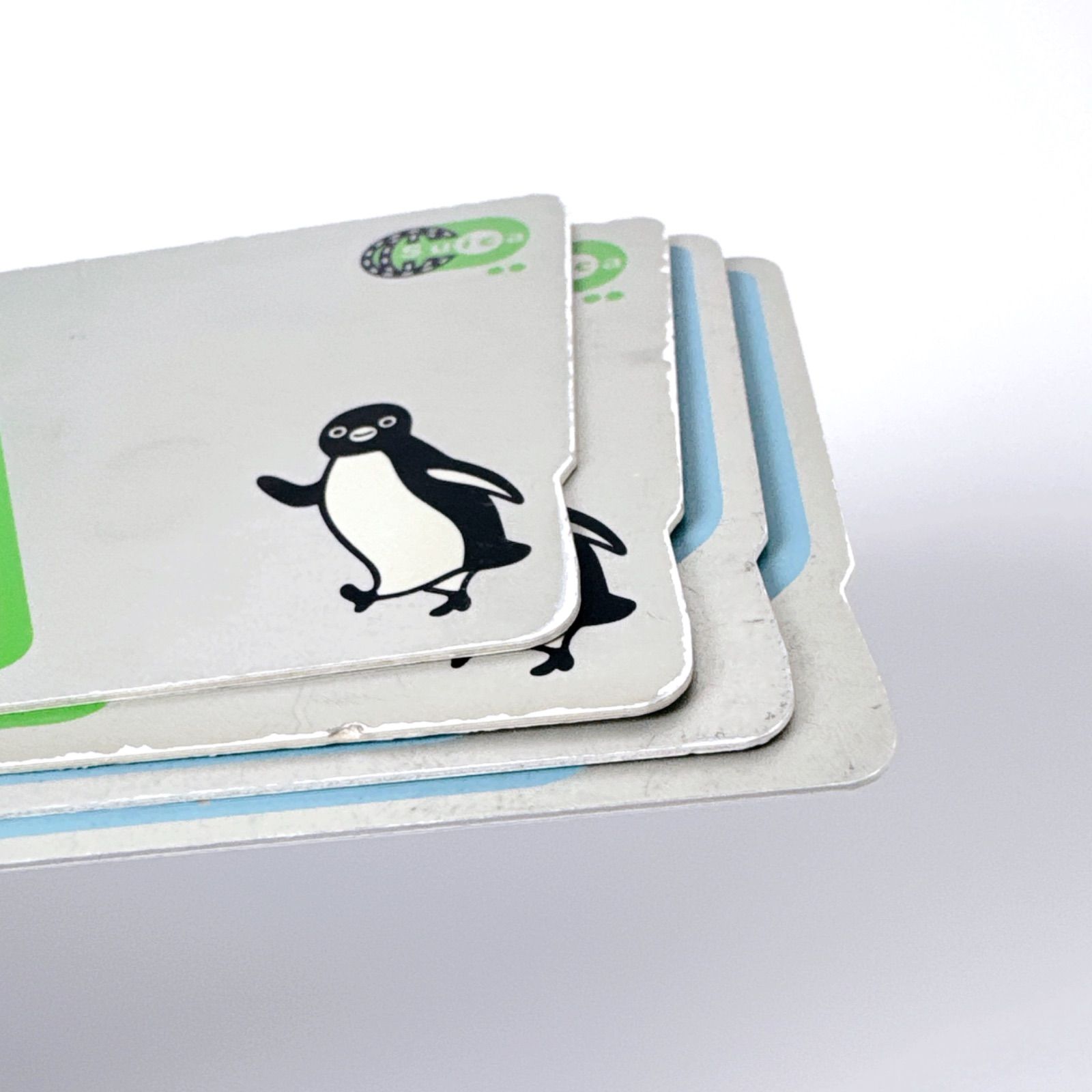 icoca 2枚 suica 2枚 セット 交通系icカード 残高ゼロ デポジット500円