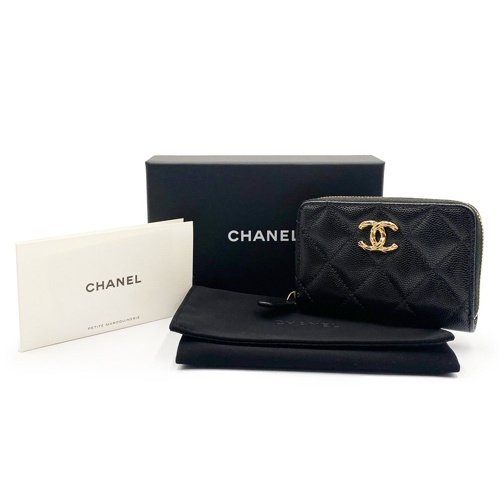 新品・未使用】シャネル CHANEL コインケース カード 財布 キャビア 
