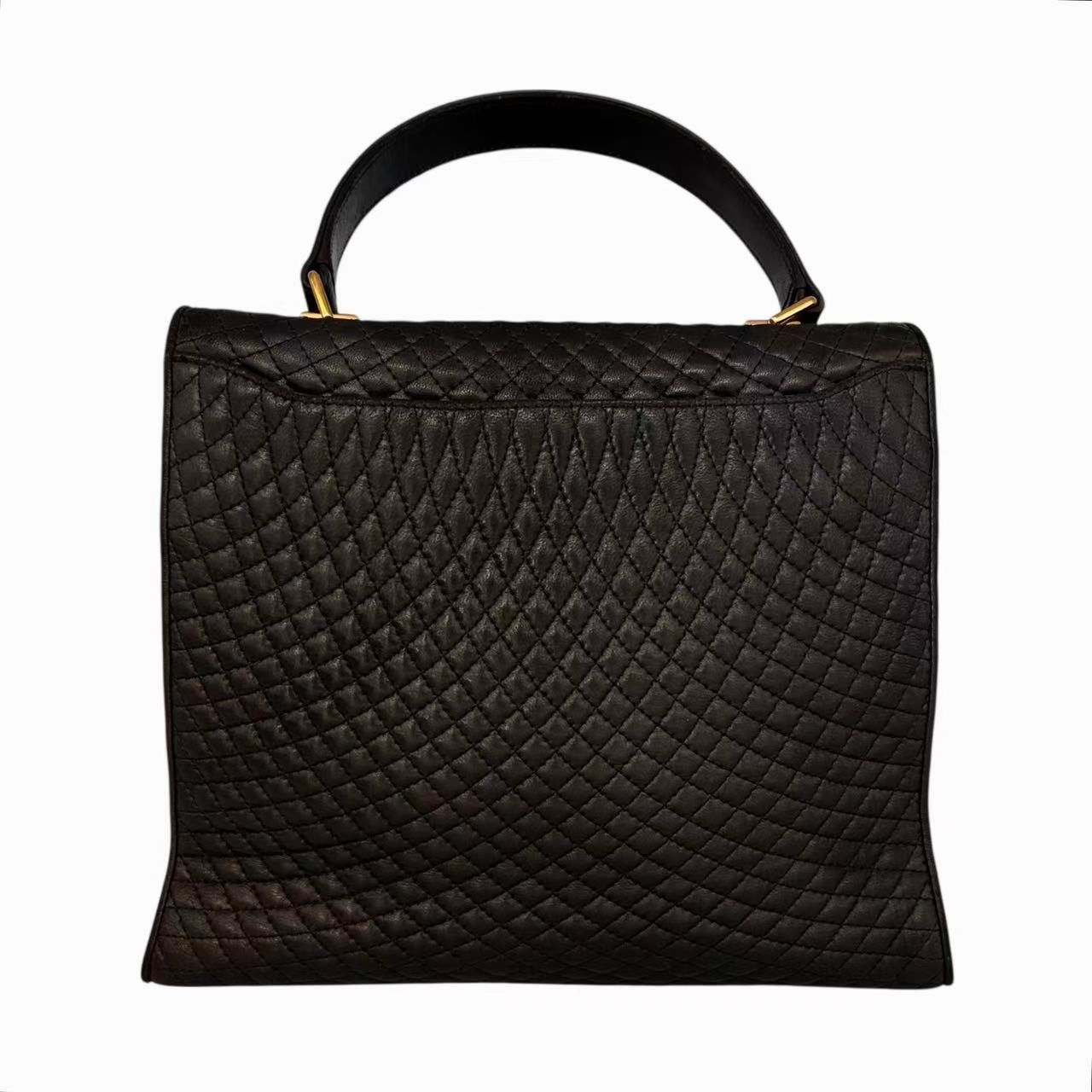 美品 BALLY バリー ハンドバッグ ショルダーバッグ キルティング 2way