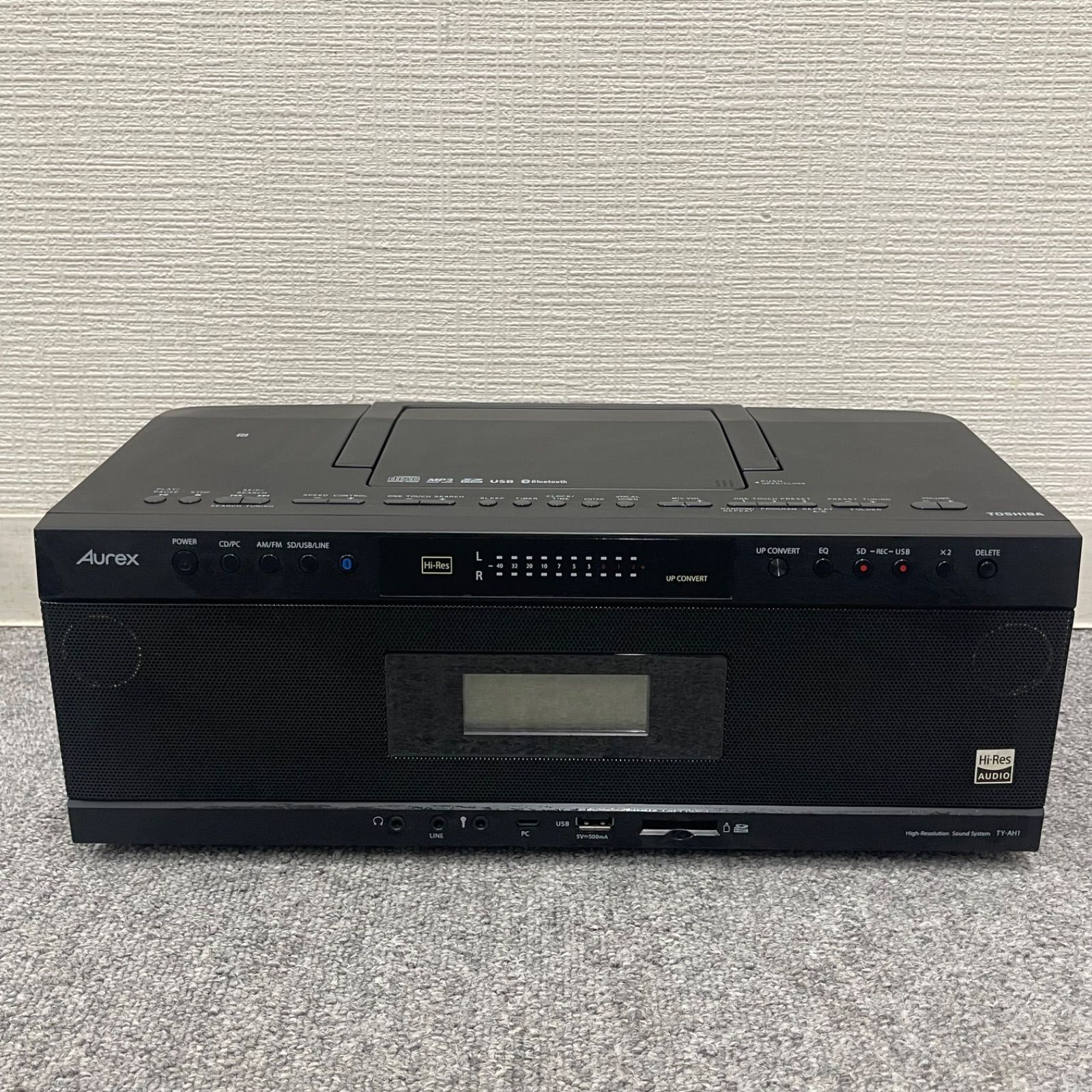 NPA】ジャンク 2019年製 TOSHIBA 東芝 Aurex CDラジオ TY-AH1 - メルカリ
