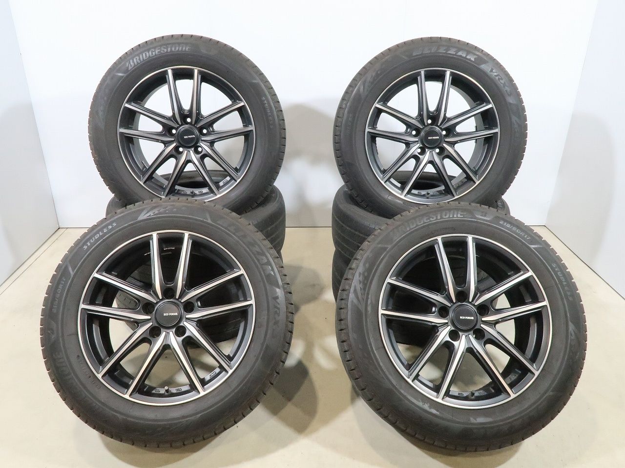 カローラクロス エスティマ アルファード 等 4本 社外 17インチ 7J +38