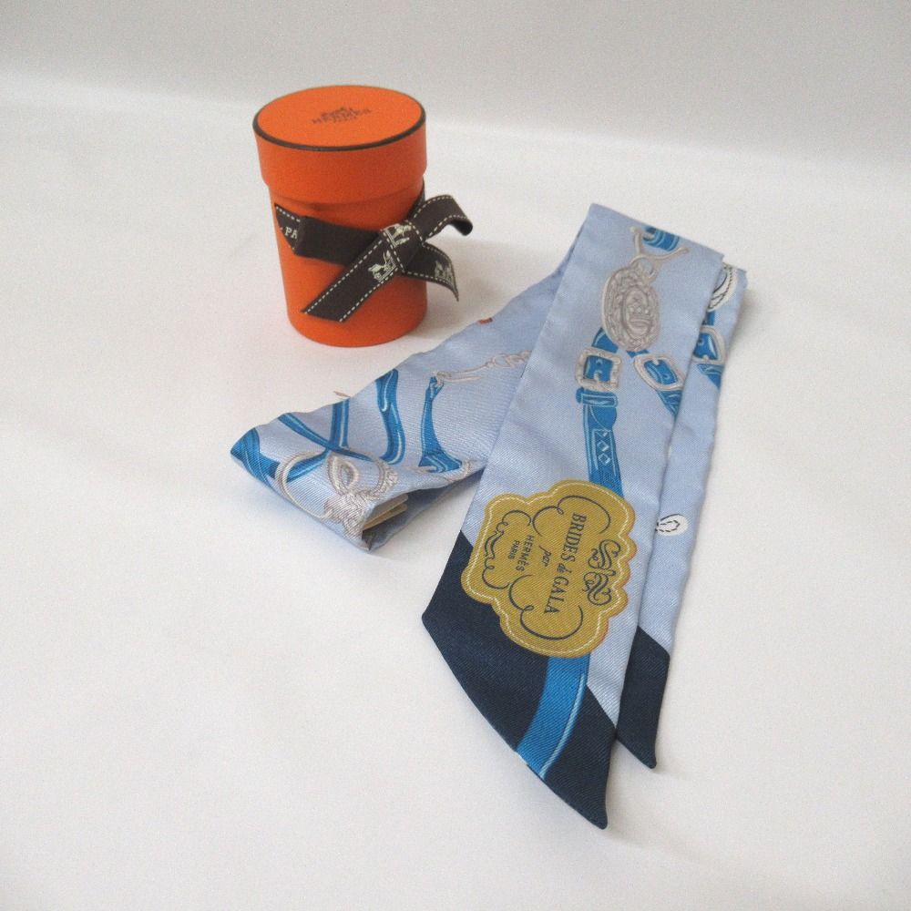 Tj966614 エルメス HERMES ツイリースカーフ シルク100％ 063940S 11