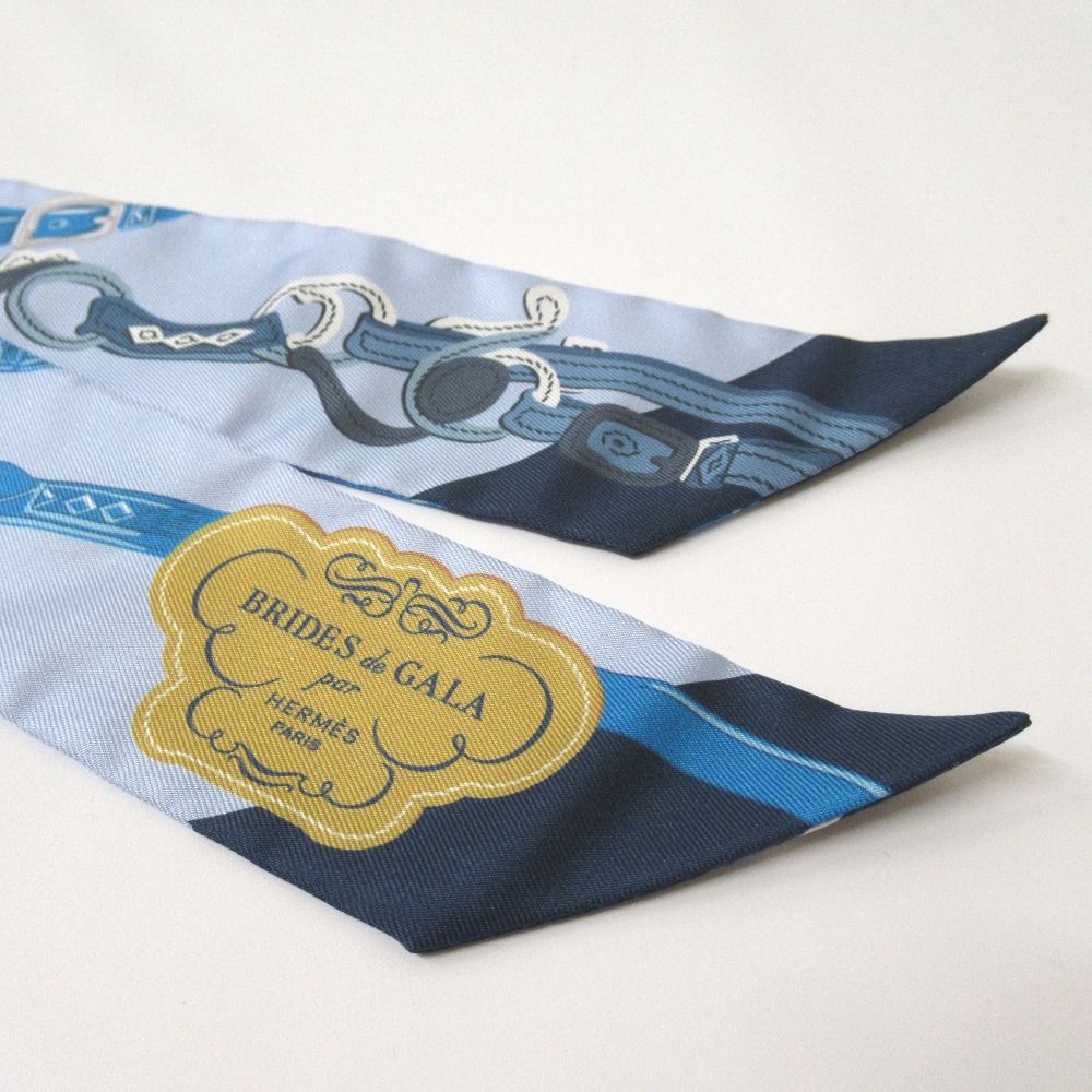 Tj966614 エルメス HERMES ツイリースカーフ シルク100％ 063940S 11