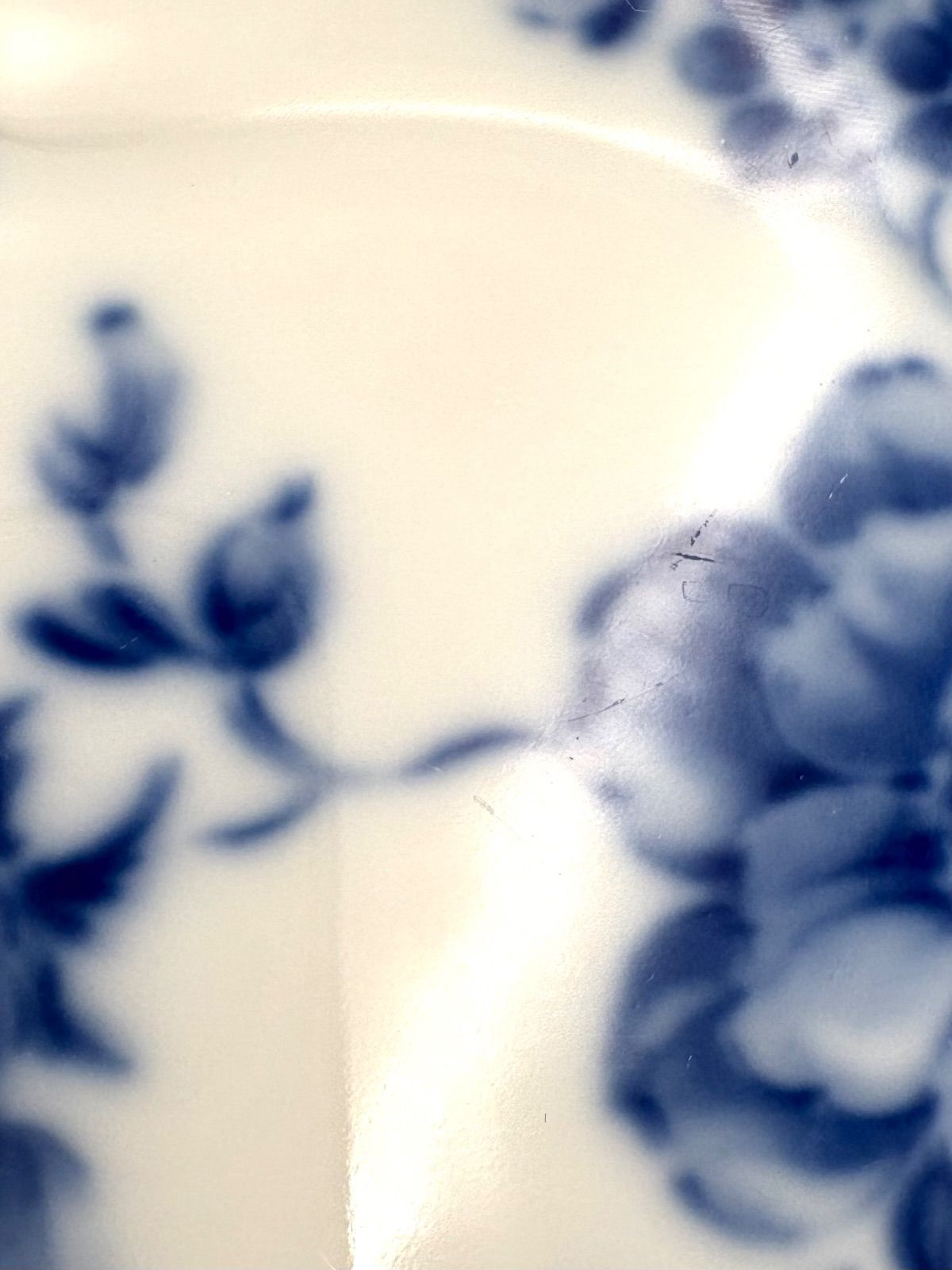 Richard Ginori リチャードジノリ ローズブルー ピクルスオーバル 23cm