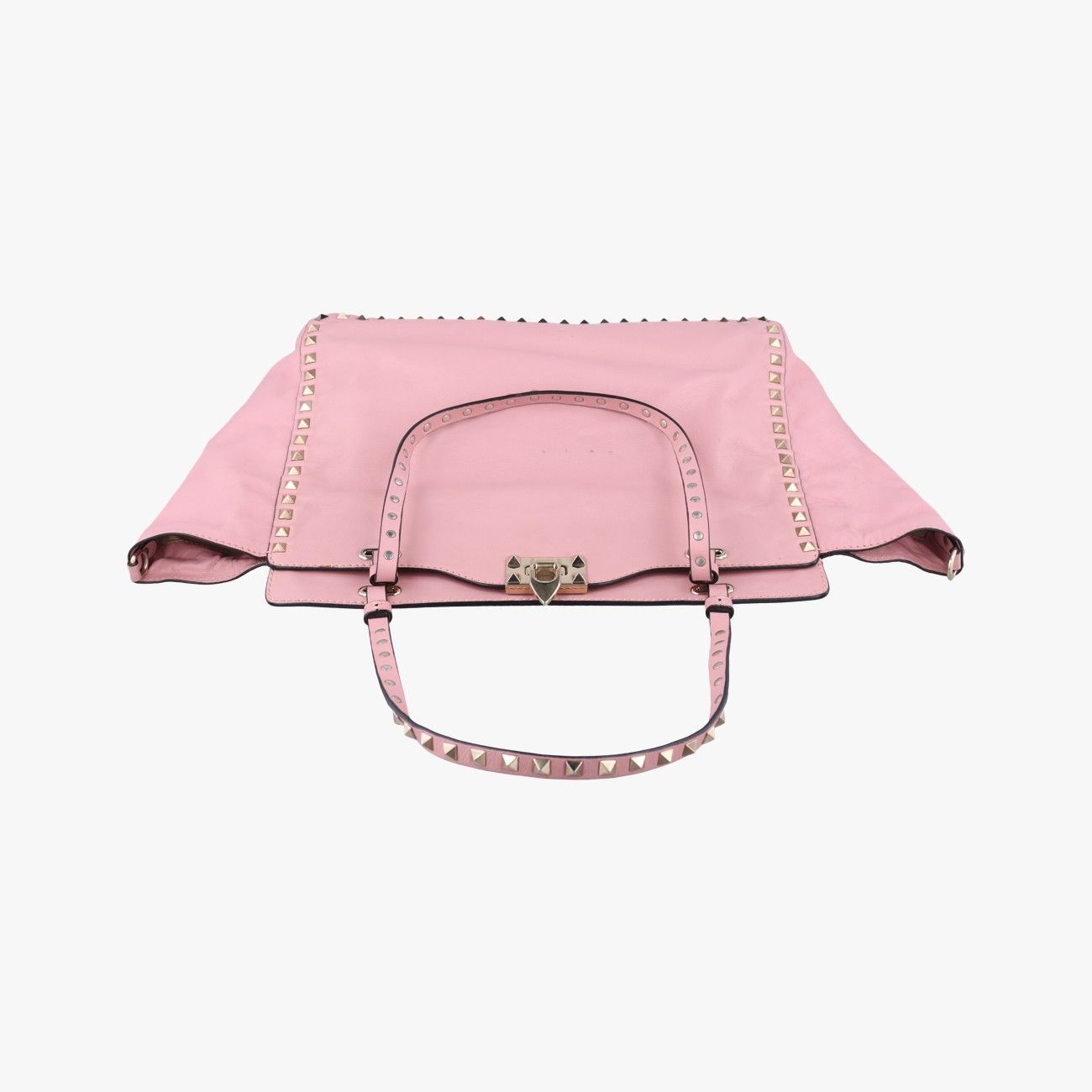 ヴァレンティノValentinoロックスタッズ ピンク レザー BS-D970BOL3