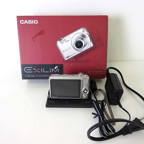 カシオ CASIO ジャンク コンパクト デジタルカメラ EXILIM EX-Z1200
