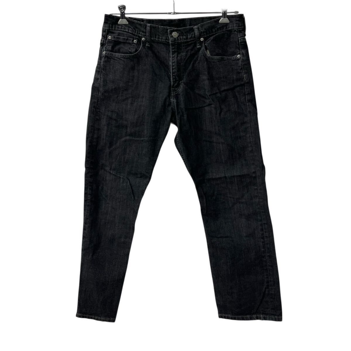 Levi's 569 デニムパンツ W32 ブラック リーバイス ジップアップ