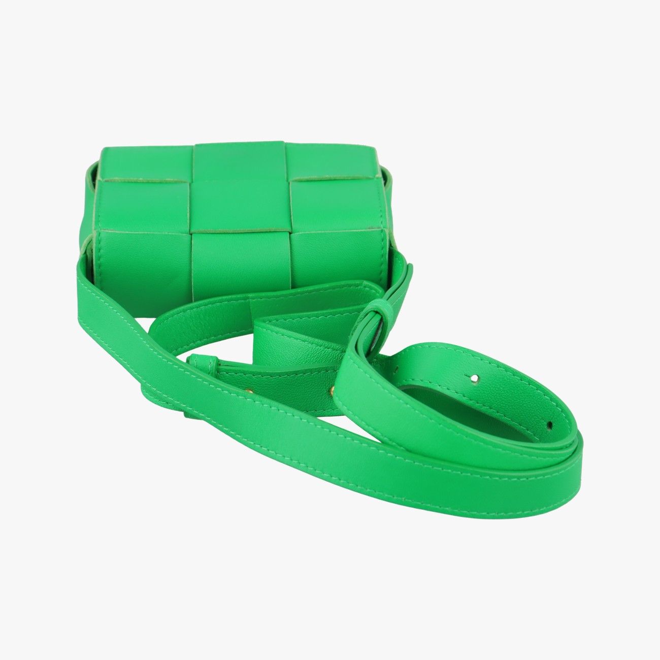 ボッテガヴェネタBottega Venetaキャンディ カセット グリーン