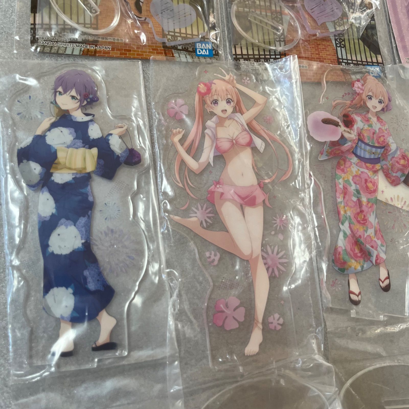 カッコウの許嫁 アクリルスタンド アクリルキーホルダー まとめ売り