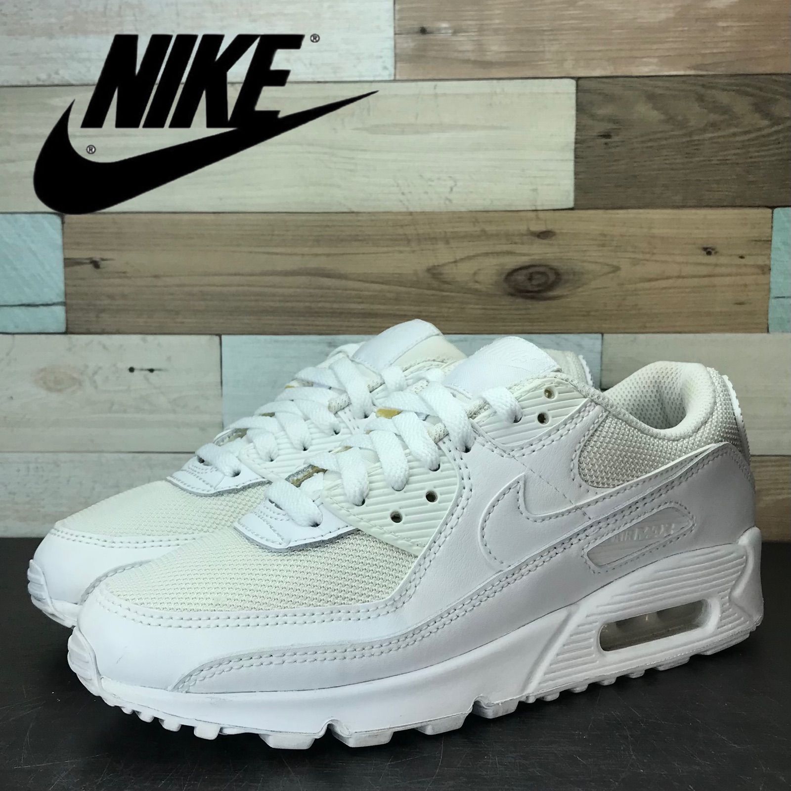 NIKE AIR MAX 90 ナイキ エア マックス 90 トリプル ホワイト 白 23.5 
