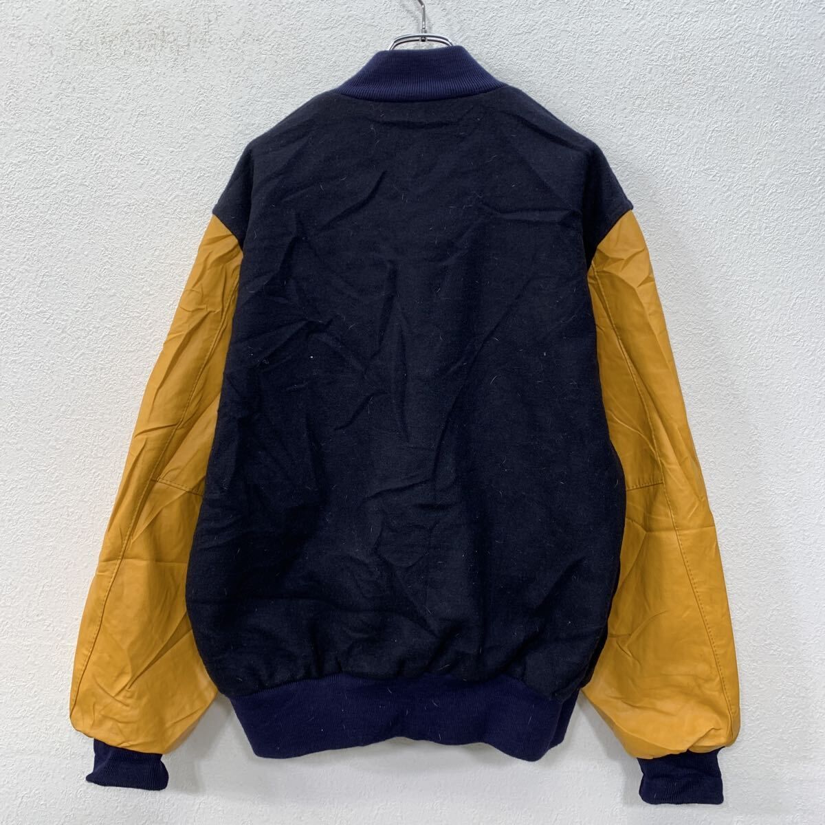 USA製 Holloway スタジアムジャケット XL ネイビー イエロー