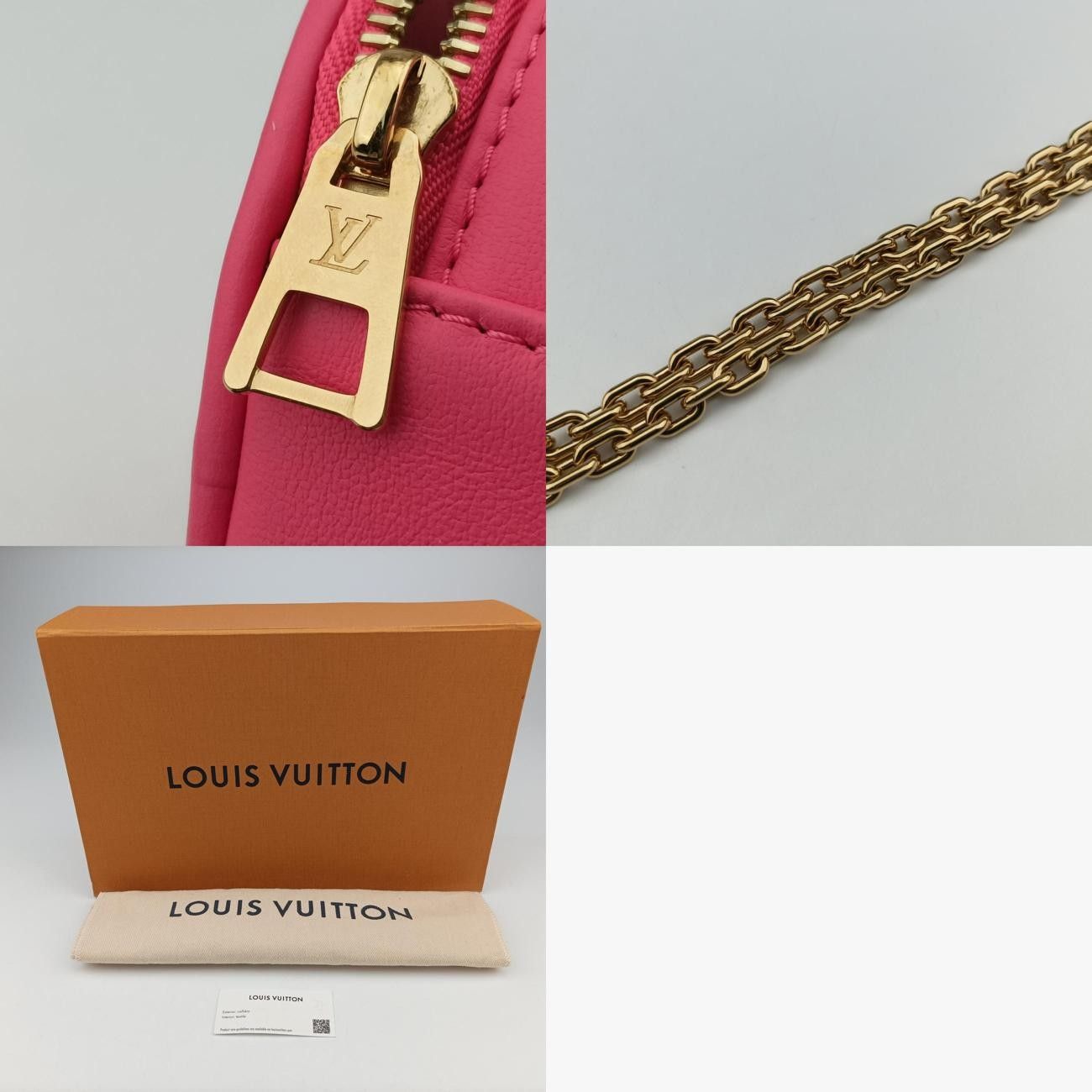 ルイヴィトンLouis Vuittonポップマイハート ポーチ ドラゴンフルーツ