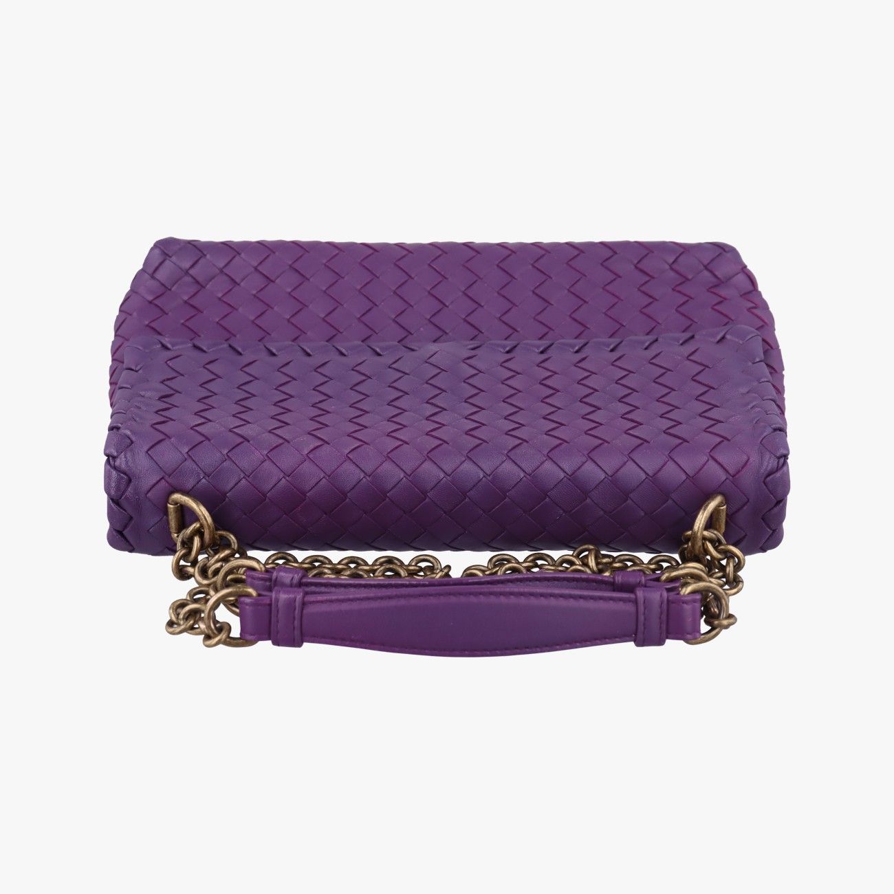 ボッテガヴェネタBottega Veneta アーモンドトゥパンプス パープル