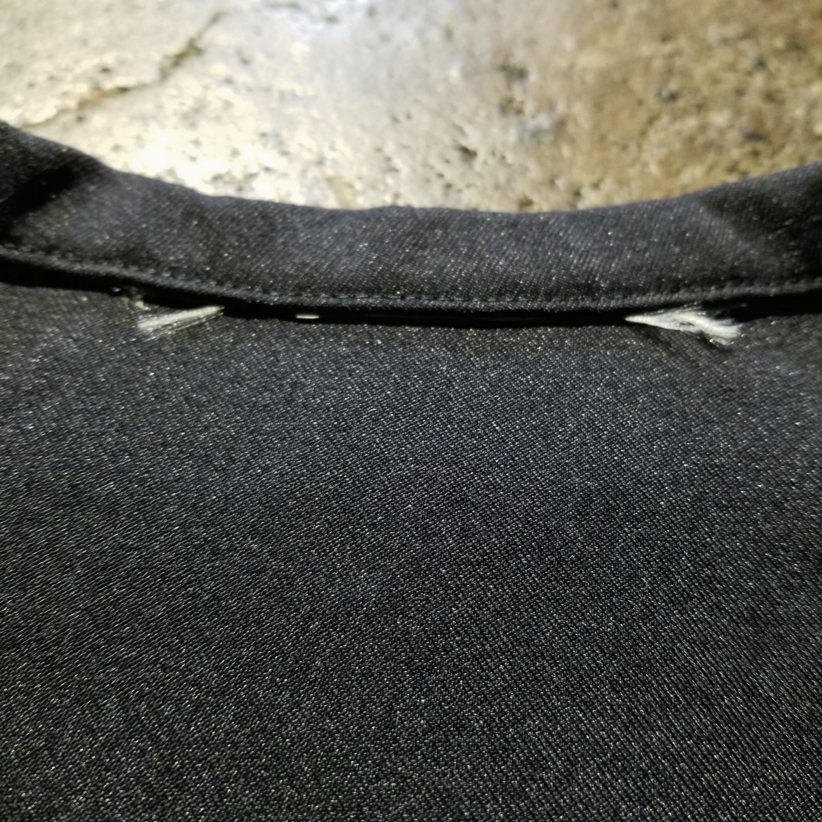 COMME des GARCONS COMME des GARCONS 20ss エステル縮絨 丸襟