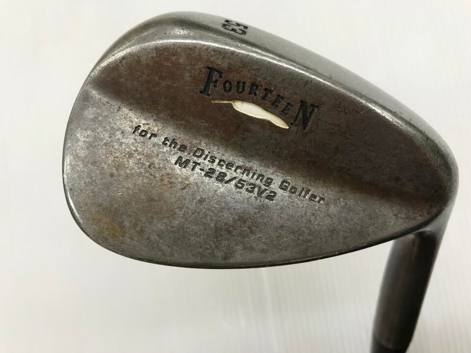 フォーティーン MT-28V2 ノーメッキ 53度 NSプロ950GH ウェッジ 中古