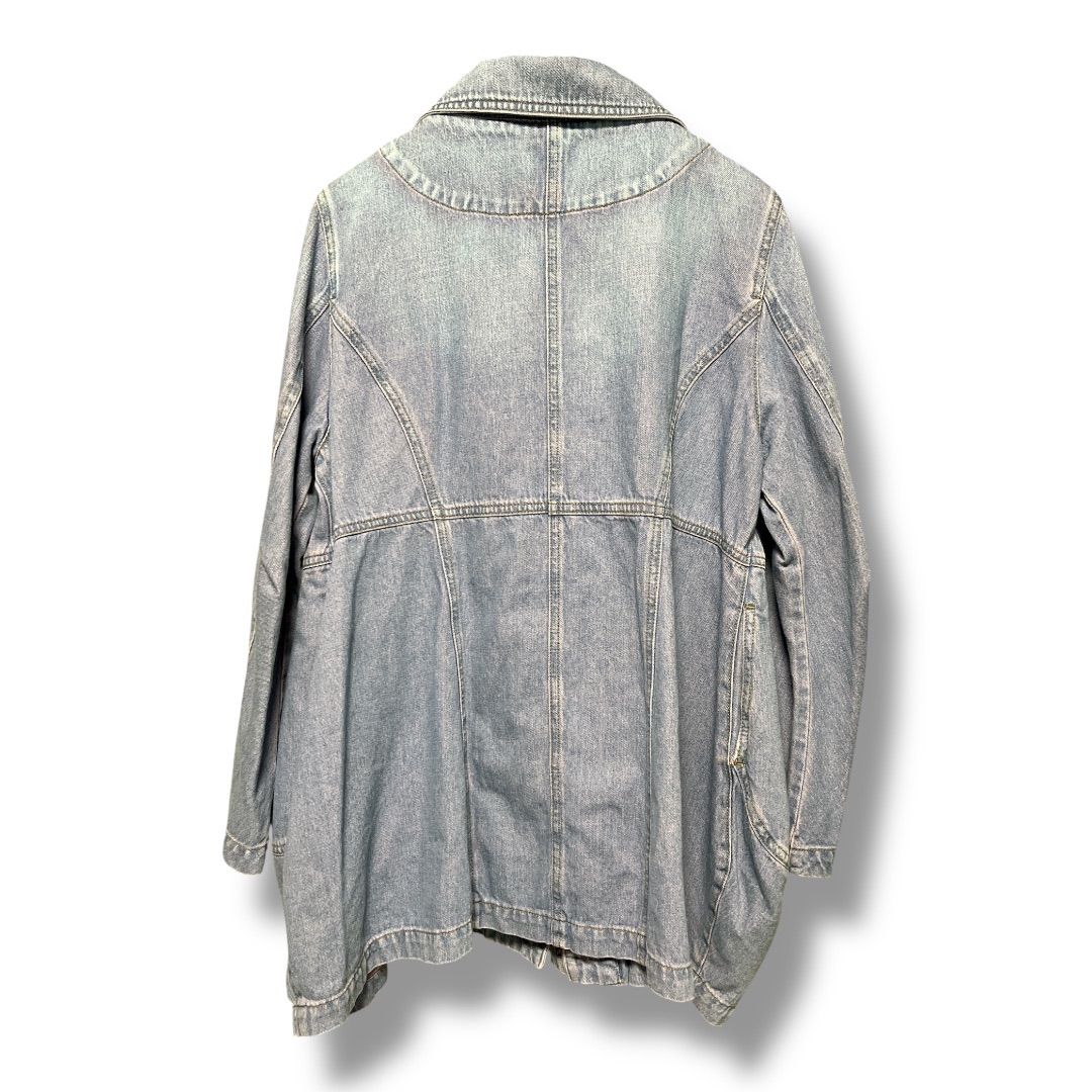 Cube-Cube キューブキューブ デニムジャケット ジップアップ 上着 長袖