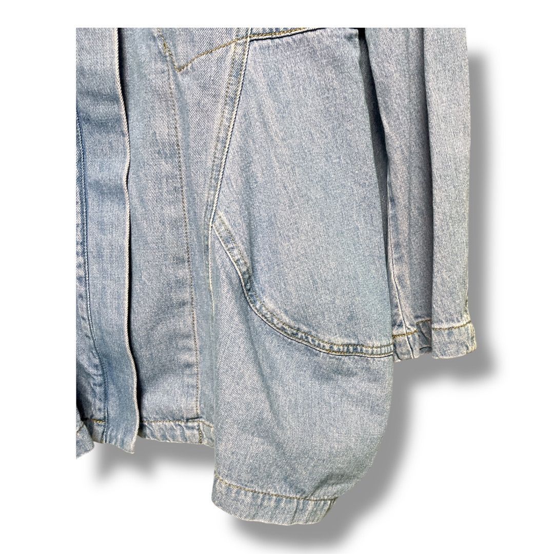 Cube-Cube キューブキューブ デニムジャケット ジップアップ 上着 長袖