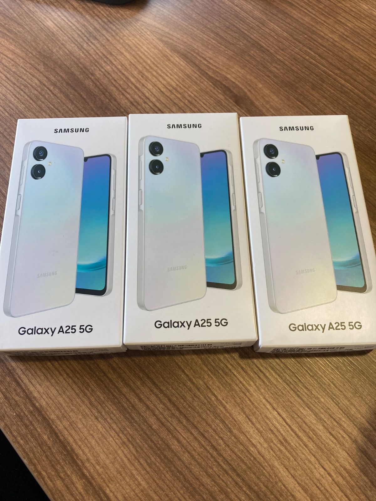 新古品 Galaxy A25 5G 64GB 5G ライトブルー 3台