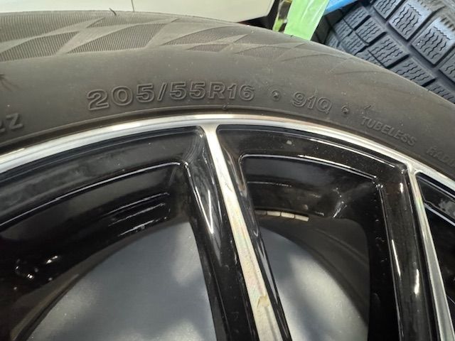 205/55R16 スタッドレスタイヤ・ホイールセット 4本 - メルカリ