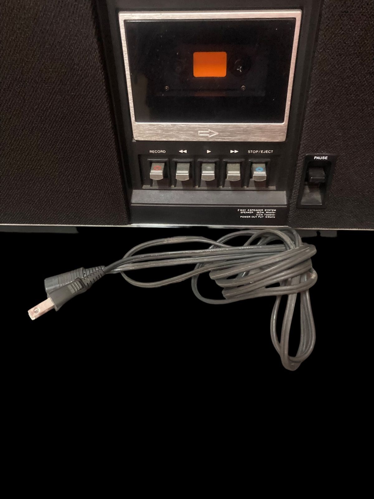 希少 1978年 FM/AMステレオカセットコーダー ZILBAP ジルバップ ソニー