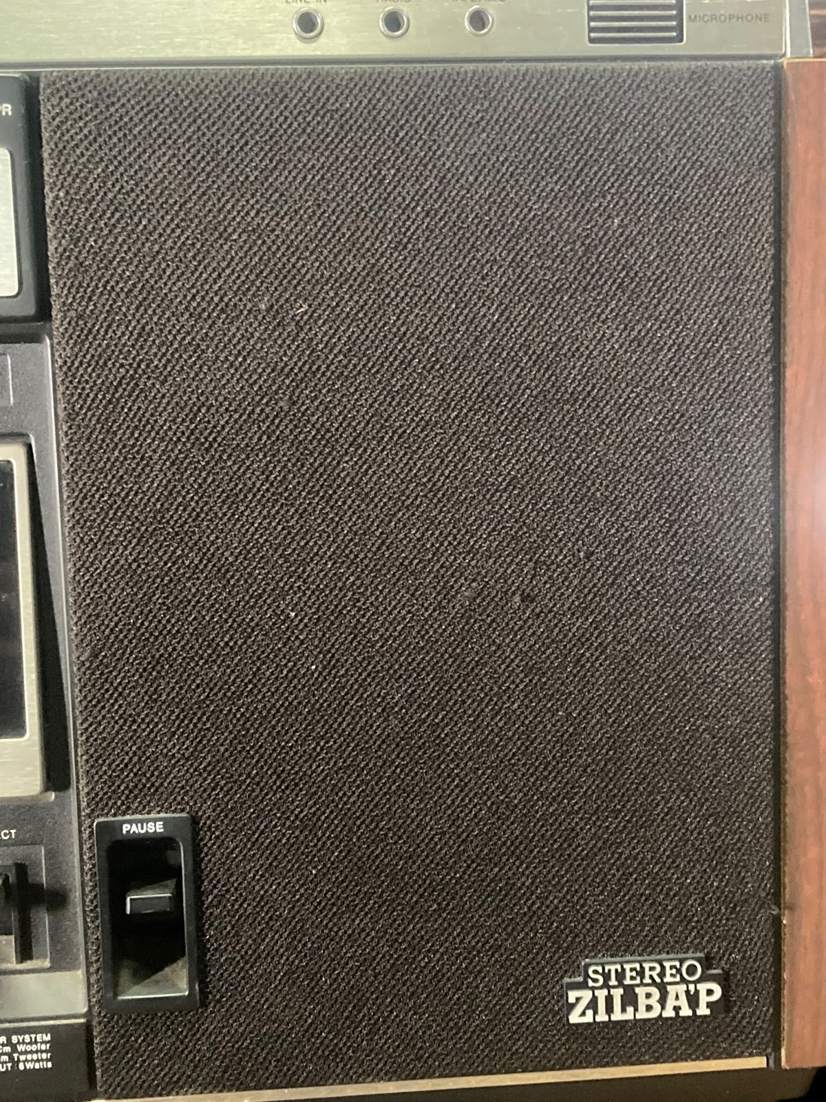 希少 1978年 FM/AMステレオカセットコーダー ZILBAP ジルバップ ソニー