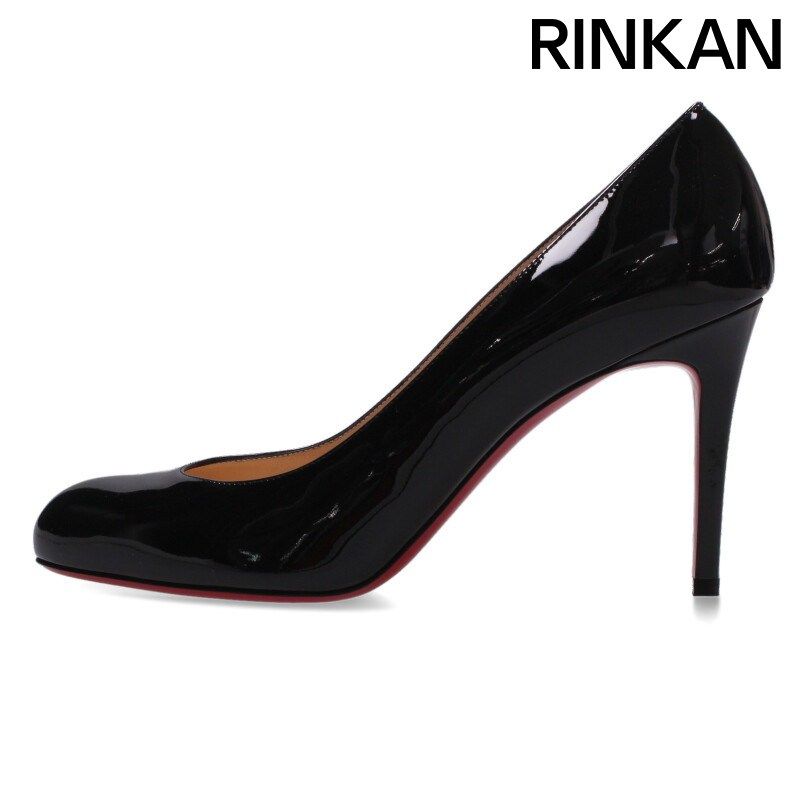 クリスチャンルブタン SIMPLE PUMP 85 PATENT ハイヒールパンプス